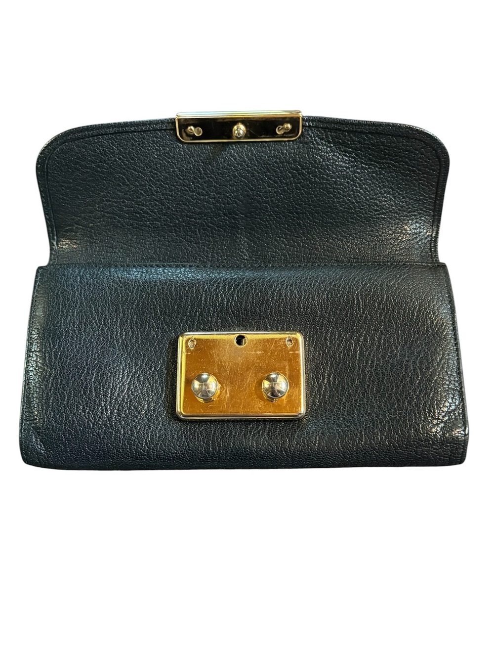 Miu Miu Madras Long Wallet with gold hardware, includes box, tissue paper, etc - Picture 4 of 13